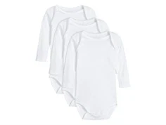 Name It hvid body ensfarvede (3-pak)